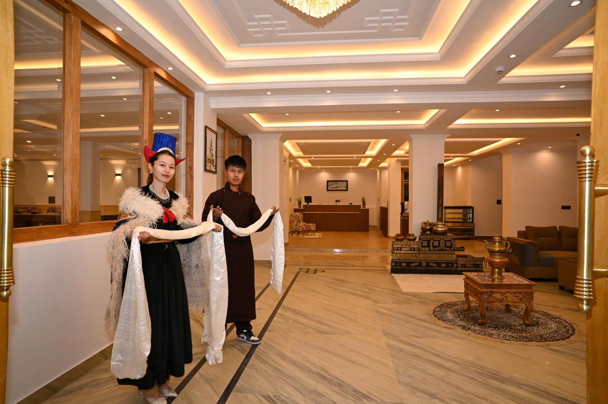 Hotel Ladakh Hills Leh Eksteriør billede